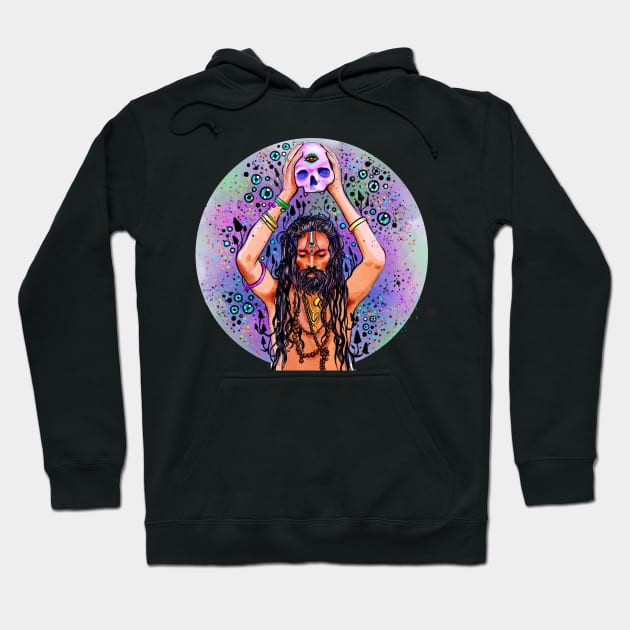 Aghori ( Third eye ascetic ) Hoodie by artbysavi